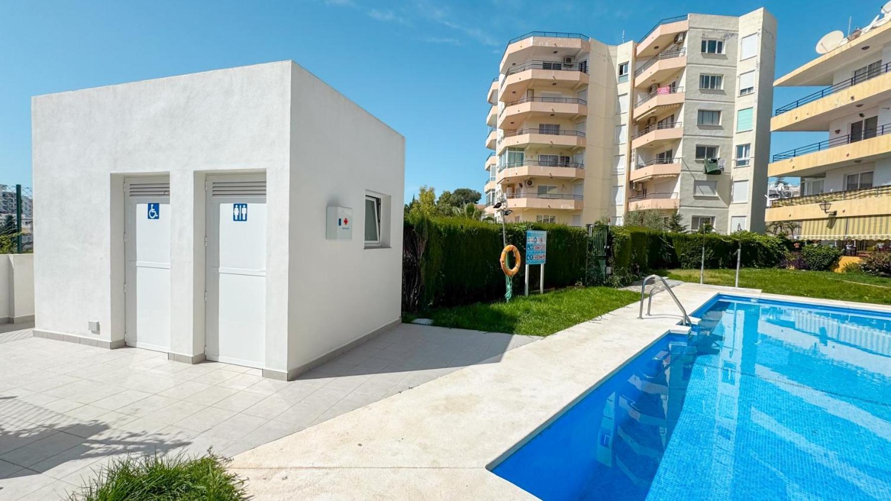 Hawaii 1St Floor Burriana, Nerja Exterior foto